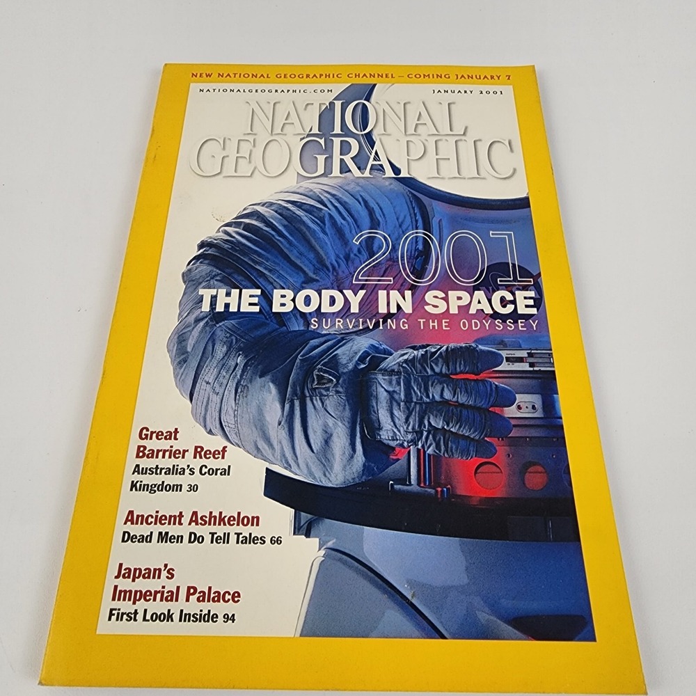 National Geographic Magazine January 2001 No Insert‎